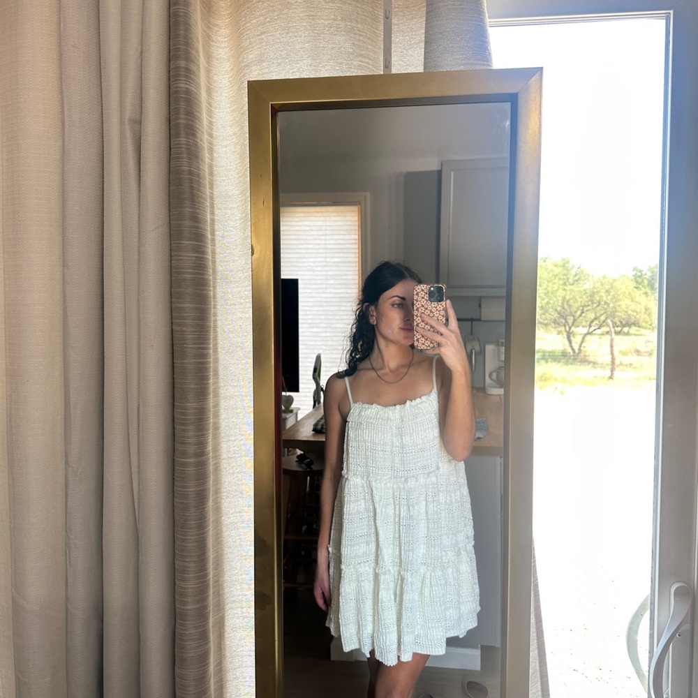 Zara White Mini Dress